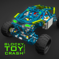 �e木碰撞app(Blocky Toy Car Crash Online)