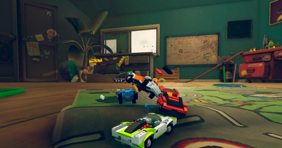 ��ľ��ײ(Blocky Toy Car Crash Online)��ͼ2
