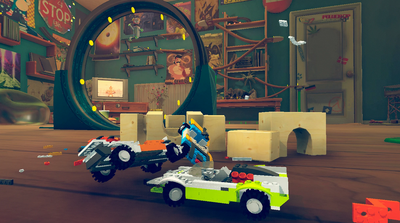 ��ľ��ײ(Blocky Toy Car Crash Online)��ͼ0