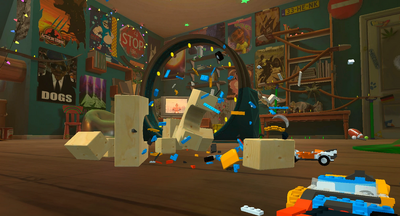 ��ľ��ײ(Blocky Toy Car Crash Online)��ͼ3