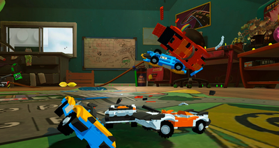 ��ľ��ײ(Blocky Toy Car Crash Online)��ͼ5
