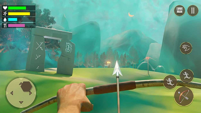 ʯ��ʱ�����浺�ٷ�������(Shooting Survival Simulator)��ͼ2