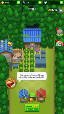 ����ľ�ĵ۹���Ϸ(LumberVille Idle Tycoon)��ͼ3