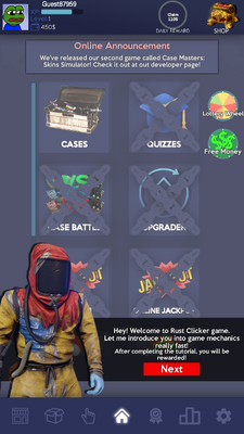 Rust Clicker:Skins Simulator����ģ������ͼ3
