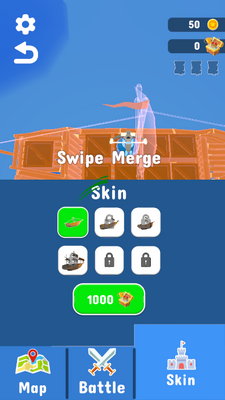 合并攻城轮船手游(Merge Siege Ship)截图1