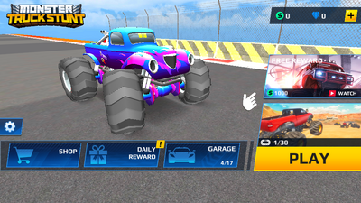���￨���ؼ�����(Monster Truck Stunt - Car Game)��ͼ3