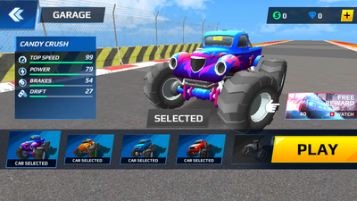 ���￨���ؼ�����(Monster Truck Stunt - Car Game)��ͼ0