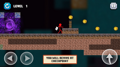 ������ܿ�(Stickman Parkour Race & Jump)�ֻ����ͼ1