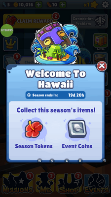 地铁跑酷夏威夷国际服内置菜单(Subway Surf)截图0