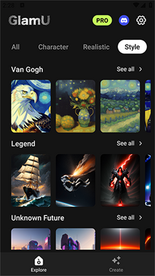 GlamU����ai�滭app�ٷ���׿���ͼ0