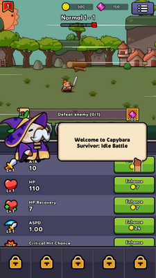 ˮ���Ҵ���(Capybara Survivor: Idle Battle)��ͼ2