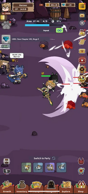 猫猫传说折相思菜单(Cat Legends - Idle RPG)截图1