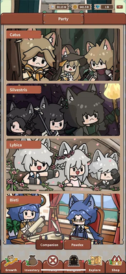 猫猫传说折相思菜单(Cat Legends - Idle RPG)截图4