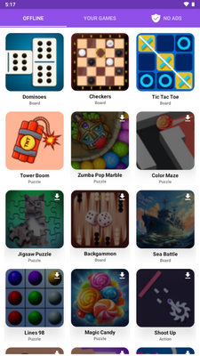 ������Ϸ����(Offline Games)��ͼ1