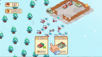 冰川生存游戏内购版(Icy Village)截图2
