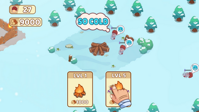 冰川生存游戏内购版(Icy Village)截图0