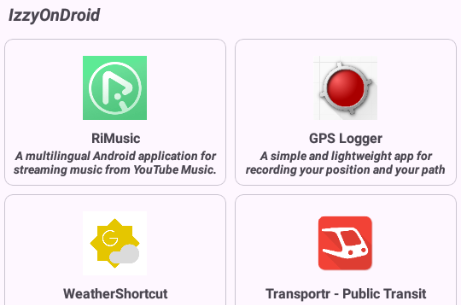 IzzyOnDroid F-Droid 洢