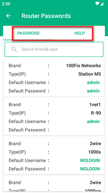 Wifi·빤(WiFi Router Passwords)