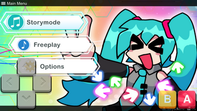 Friday Night Funkin初音2.0游戏截图1