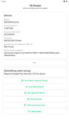 TB Checker�ֻ���⹤�߽�ͼ1