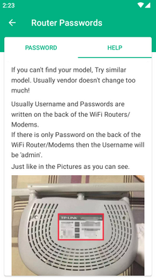 Wifi路由器密码工具(WiFi Router Passwords)截图3