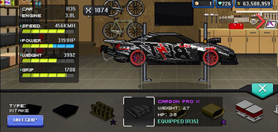 Pixel Car Racer像素赛车手截图0