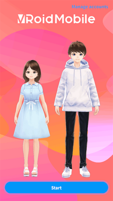 VRoid�����ֻ����ͼ0