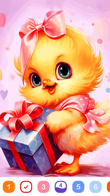 С�׿ɰ�Ϳɫ��Ϸ(Cute Color)��ͼ0