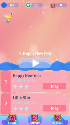 ��ɫ��שPink Piano Tiles���ʷ���ͼ3