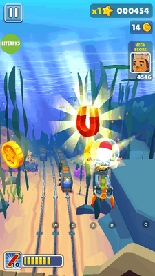 �����ܿ�ˮ�³ǹ��ʷ����°�(Subway Surfers)��ͼ3