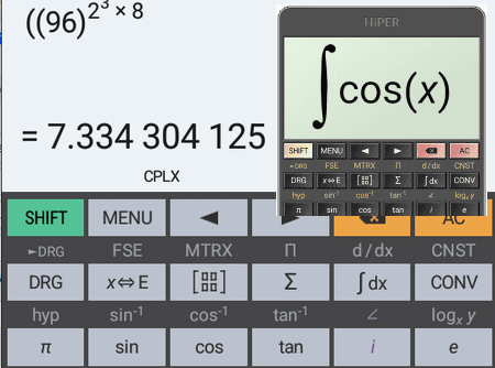 ʽ(HiPER Scientific Calculator)