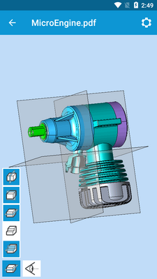 3D PDF�Ķ�����׿��(3D PDF Reader)��ͼ0