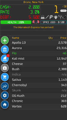 Dopewars Lite�������ؽ�ͼ0