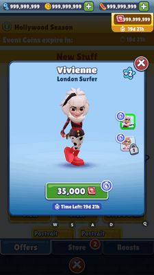 �����ܿ������汾�˵���(Subway Surf Hollywood)��ͼ2
