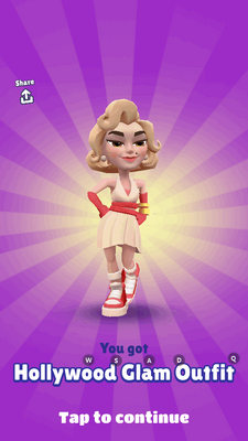 �����ܿ������汾�˵���(Subway Surf Hollywood)��ͼ0