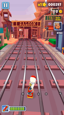 �����ܿ������汾�˵���(Subway Surf Hollywood)��ͼ5