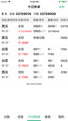 仓巴记账app截图0