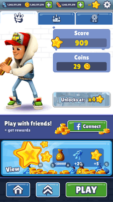 �����ܿ��°¶������޽�Ұ�(Subway Surf)��ͼ1