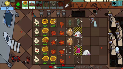 植物大战太空僵尸游戏(Plants Vs. Space Zombies)截图3