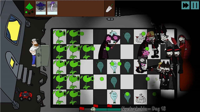 植物大战太空僵尸游戏(Plants Vs. Space Zombies)截图1
