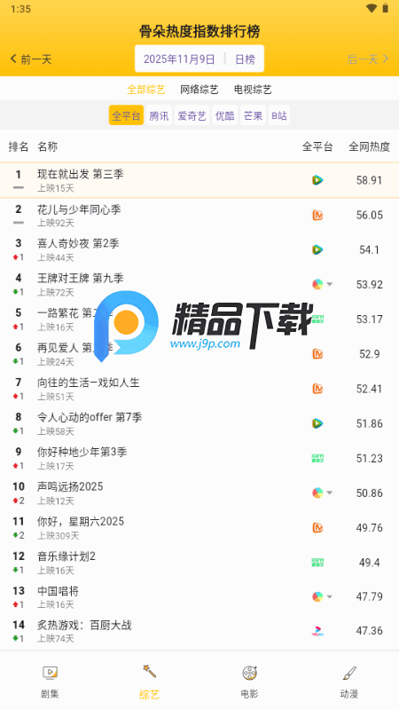骨朵排行app官方版 骨朵排行app官方版