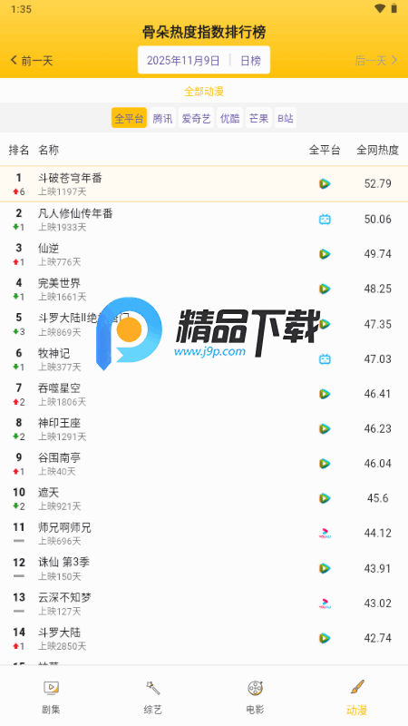 骨朵排行app官方版 骨朵排行app官方版