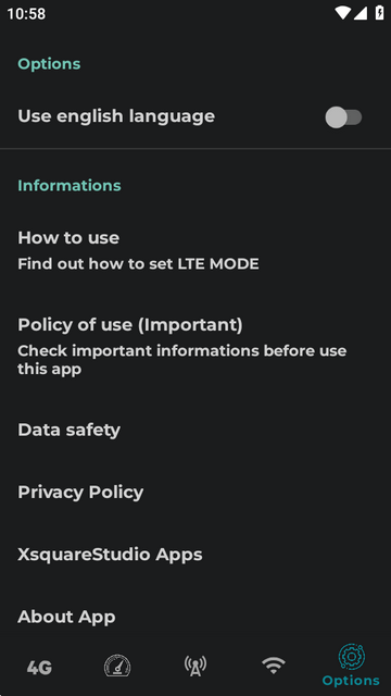 网络切换器ForceLTE app 网络切换器ForceLTE app