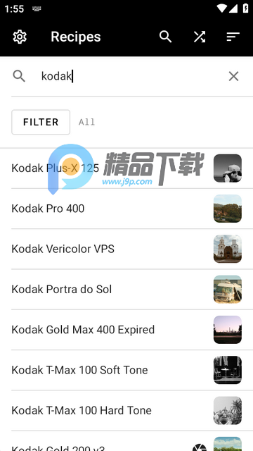 富士滤镜软件(FujiXWeekly) 富士滤镜软件(FujiXWeekly)