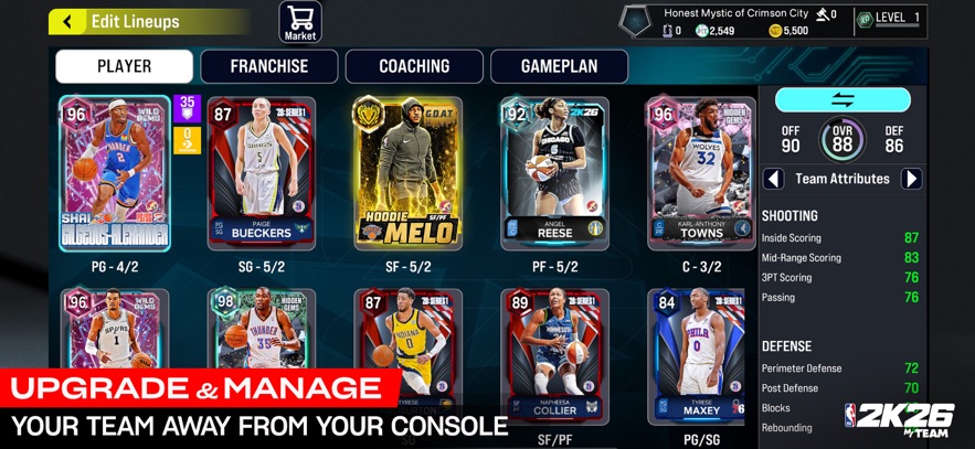 NBA 2K26 MyTEAMνͼ1