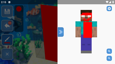 Skins Editor for Minecraft3DƤ���༭����ͼ3