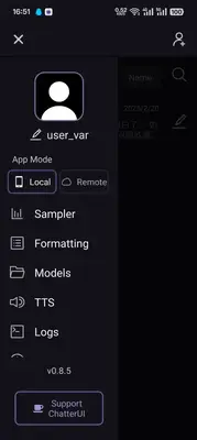 ChatterUI中文版截图4