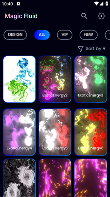 Magic Fluid自定义流体动态屏保软件截图1