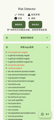 Risk Detector检测截图2