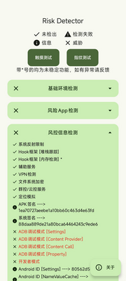 Risk Detector检测截图1